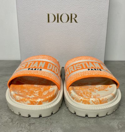 Dior Womens Dway Slides Size Us 7 5 Uk 5 Slippers Beach
