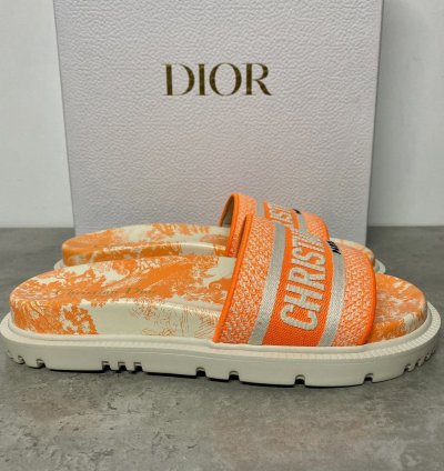 Dior Womens Dway Slides Size Us 7 5 Uk 5 Slippers Beach