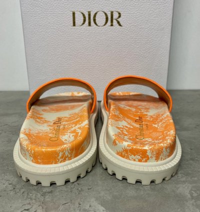 Dior Womens Dway Slides Size Us 7 5 Uk 5 Slippers Beach
