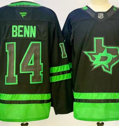 Mens Dallas Stars 14 Jamie Benn Jersey Stitched