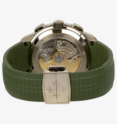 Patek Philippe Aquanaut Jumbo 18kt White Gold Automatic 5968g-010