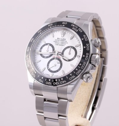 Rolex Daytona 126500ln Wei Neu 2025 Full Set New Reference Panda