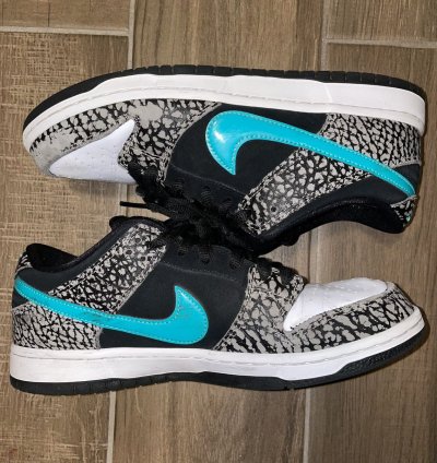 Nike Sb Dunk Low Atmos Elephant Skate Shoe