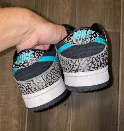 Nike Sb Dunk Low Atmos Elephant Skate Shoe