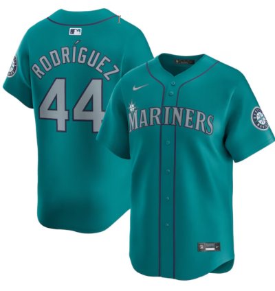 Julio Rodríguez Seattle Mariners Aqua Alternate Vapor Limited Jersey - All Stitched
