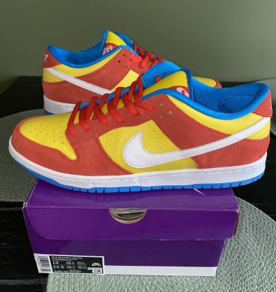 Nike Sb Dunk Low Bart Simpson