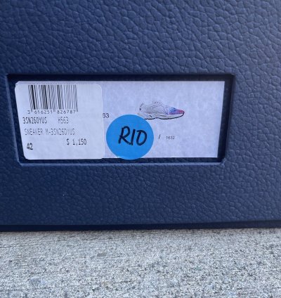 Dirty Sprite Dior Runners Multi Color