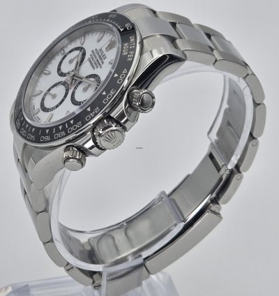 Rolex Daytona 126500ln White Dial Chrono Cosmograph Panda