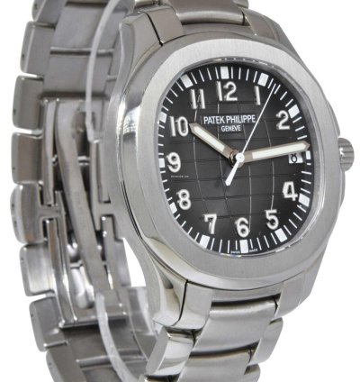 Patek Philippe Aquanaut Jumbo Aquanaut 5167 Steel Rubber Mens Watch 10 5167 1a