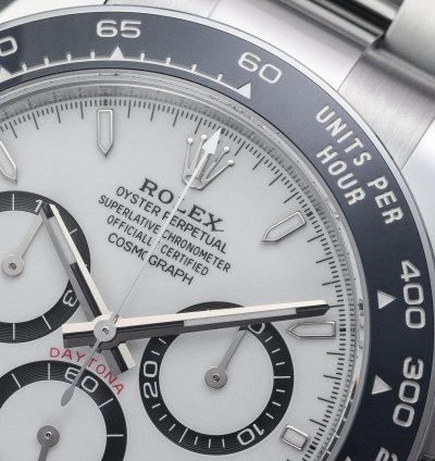 Rolex Daytona 126500ln White Dial New Model