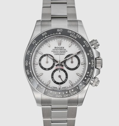 Rolex Daytona 126500ln White Dial New Model