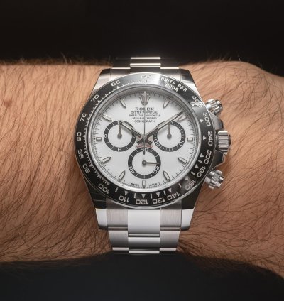 Rolex Daytona 126500ln White Dial New Model