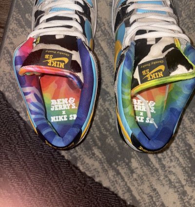 Nike Sb Dunk Low Ben Jerry Chunky Dunky