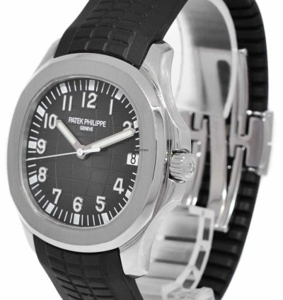 Patek Philippe Aquanaut Jumbo Aquanaut 5167 Steel Rubber Mens Watch Archive Papers 5167a