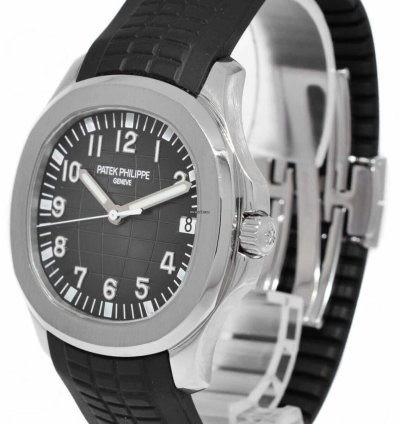 Patek Philippe Aquanaut Jumbo Aquanaut 5167 Steel Rubber Mens Watch Archive Papers 5167a