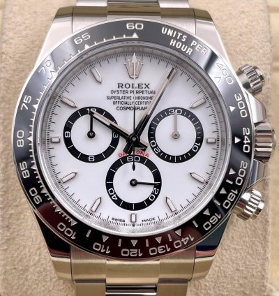 Rolex Daytona 126500ln White Dial Unworn 2025