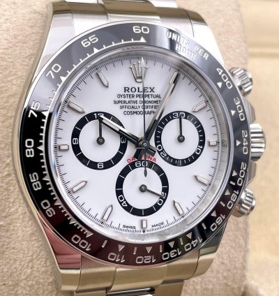 Rolex Daytona 126500ln White Dial Unworn 2025