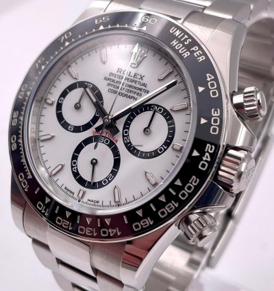 Rolex Daytona 126500ln White Dial Unworn 2025