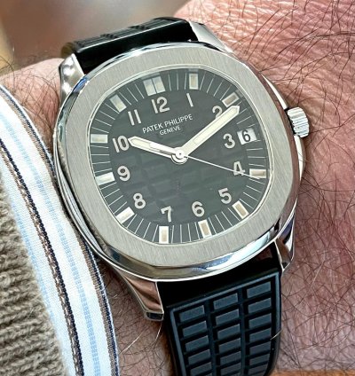 Patek Philippe Aquanaut Jumbo Ref 5065a Tritium Dial