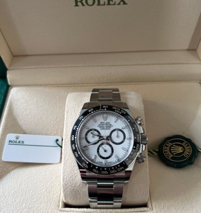Rolex Daytona 126500ln White Panda Unworn