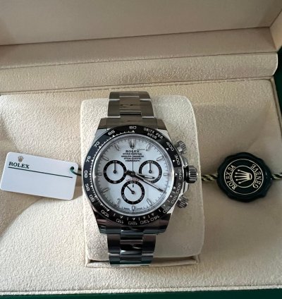 Rolex Daytona 126500ln White Panda Unworn
