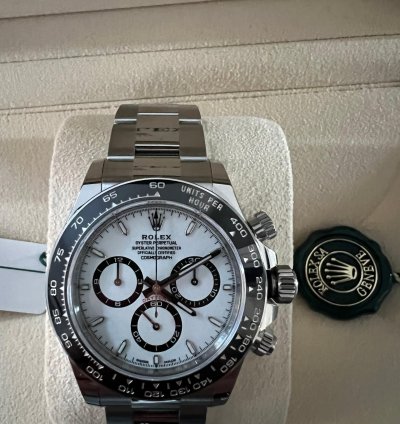 Rolex Daytona 126500ln White Panda Unworn