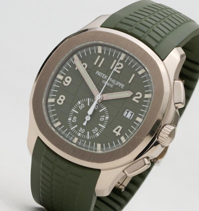 Patek Philippe Aquanaut Khaki Chronograph Unpolished