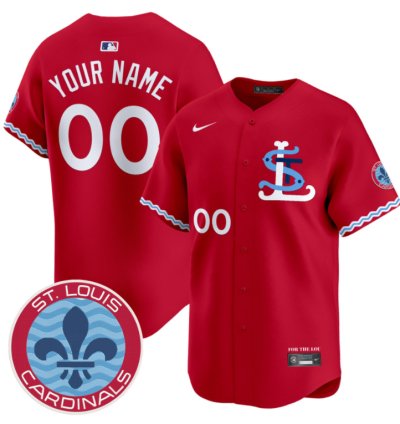 Custom St Louis Cardinals Jersey City Connect Vapor Premier Limited Stitched