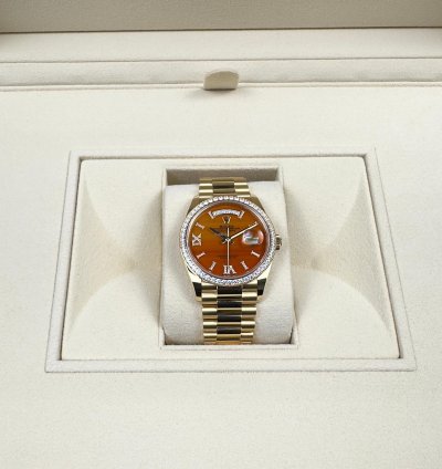 Rolex Day-date 36 128348rbr Carnelian Dial 2025 Unworn