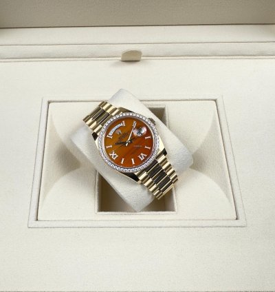 Rolex Day-date 36 128348rbr Carnelian Dial 2025 Unworn