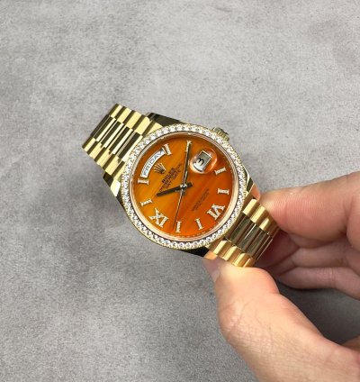 Rolex Day-date 36 128348rbr Carnelian Dial 2025 Unworn