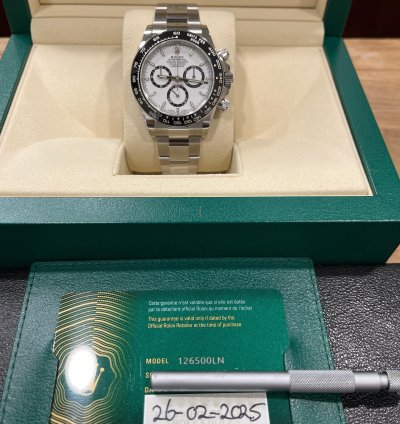 Rolex Daytona 126500ln-2025-unworn-daytona-full Set