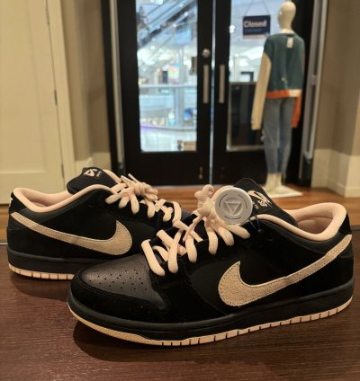 Nike Sb Dunk Low Black Washed Coral