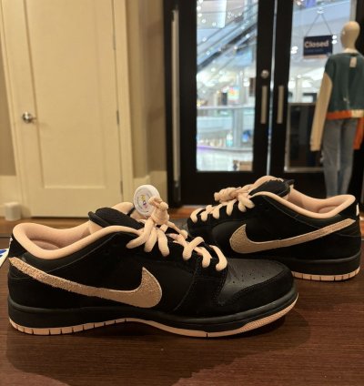 Nike Sb Dunk Low Black Washed Coral