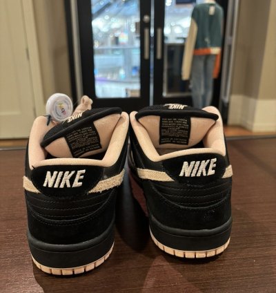 Nike Sb Dunk Low Black Washed Coral