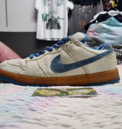 Nike Sb Dunk Low Blue Hemp