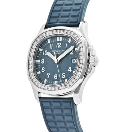 Patek Philippe Aquanaut Luce 5067a-025 Ladies Stainless Steel Blue Dial