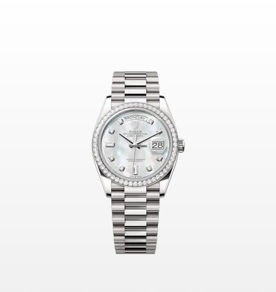 Rolex Day-date 36 128349rbr Mother Of Pearl