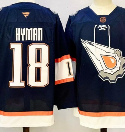 Edmonton Oilers 18 Zach Hyman Jersey