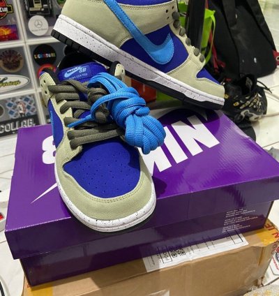Nike Sb Dunk Low Celadon Uk7 5 Us8 Og Box Laces