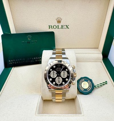 Rolex Daytona 126503 Two Tone Black Diamond Dial Unworn 2024
