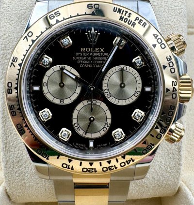 Rolex Daytona 126503 Two Tone Black Diamond Dial Unworn 2024