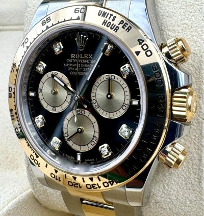 Rolex Daytona 126503 Two Tone Black Diamond Dial Unworn 2024