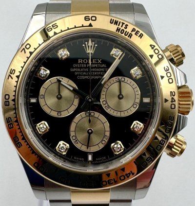 Rolex Daytona 126503 Two Tone Black Diamond Dial Unworn 2024