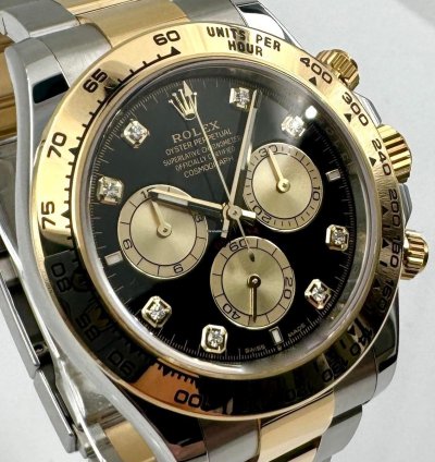 Rolex Daytona 126503 Two Tone Black Diamond Dial Unworn 2024