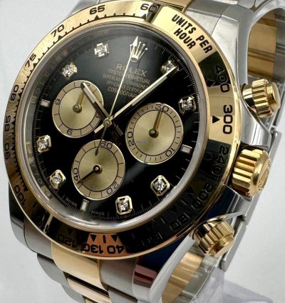 Rolex Daytona 126503 Two Tone Black Diamond Dial Unworn 2024