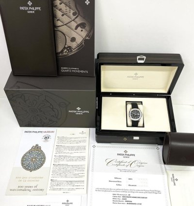 Patek Philippe Aquanaut Luce Stainless Steel Black Arabic Dial 5267 200a-001