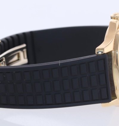 Patek Philippe Aquanaut Mint 5066j Aquanaut Black Rubber 5066j Yellow Gold 36mm Watch