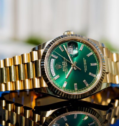 Rolex Day-date 36 2024 Day-date 36mm Green Dial 128238
