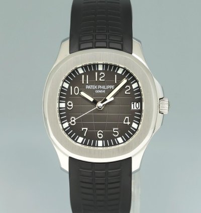 Patek Philippe Aquanaut Mint Steel Aquanaut Black Rubber Jumbo 5165a 38mm Watch Box